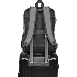 Serendipio Metrocity Laptop Backpack Back Panel